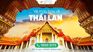 Vé máy bay Vinh Thái Lan các hãng chỉ từ 67 USD|Vietnam Tickets